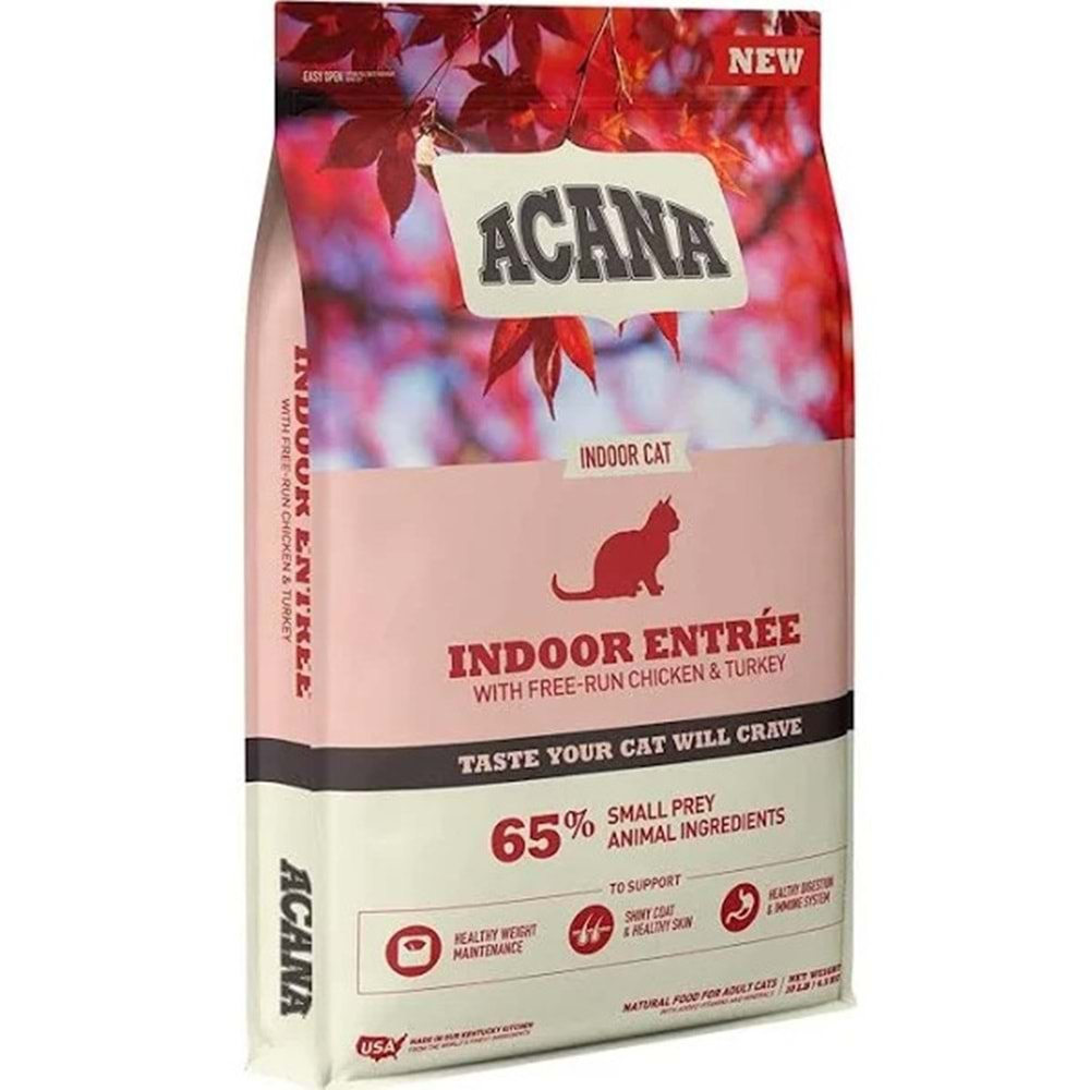 Acana Indoor Entree Sterilised Kısırlaştırılmış Tahılsız Kedi Maması 1,8 Kg