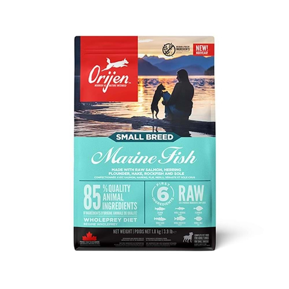 Orijen Small Breed Marine Fish Deniz Balıklı Küçük Irk Yetişkin Köpek Maması