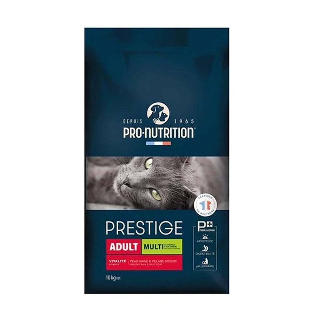 Pro Nutrition Prestige Adult Yetişkin Tavuklu ve Sebzeli Kedi Maması 10Kg