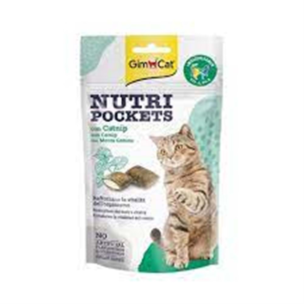 GimCat Nutri Pockets Ördekli Kedi Ödülü 60Gr