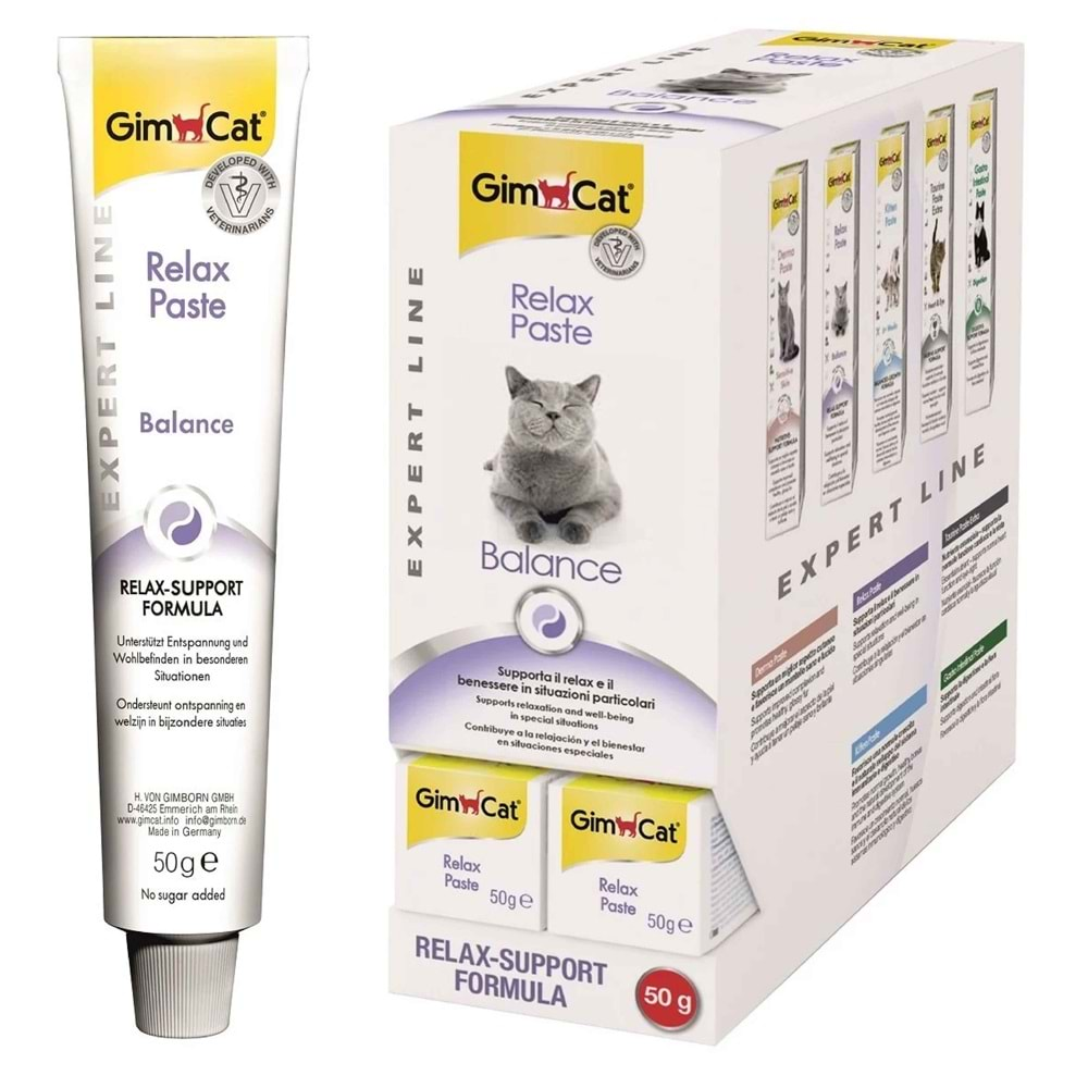 Gimcat Kedi Macunu Relax Paste 50gr