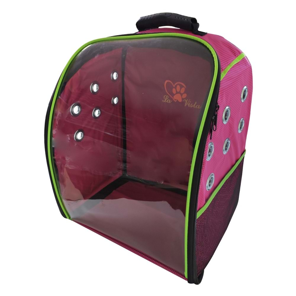 LaVista Pet Twist Model Kedi - Köpek Taşıma Çantası - PEMBE - LARGE