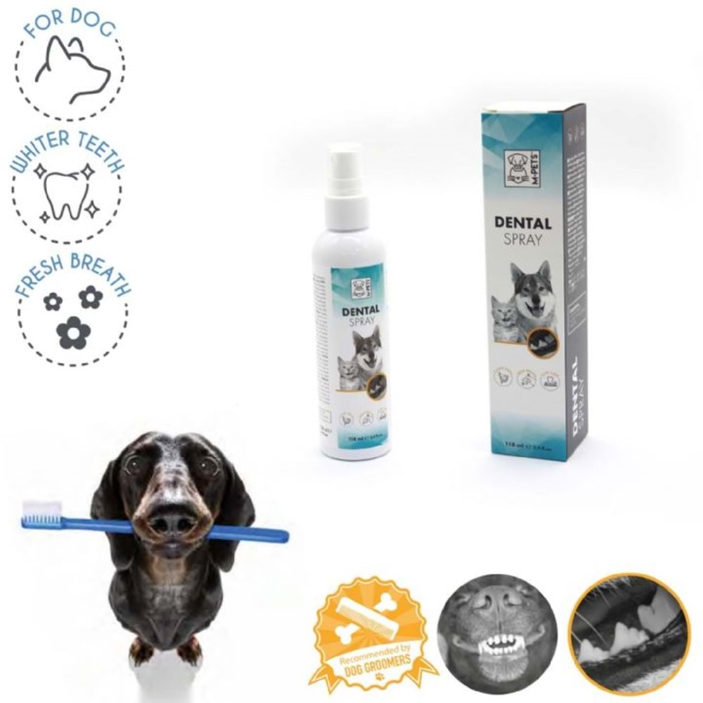 M-Pets Köpek Koku Giderici Diş Spreyi 118ML-10117399