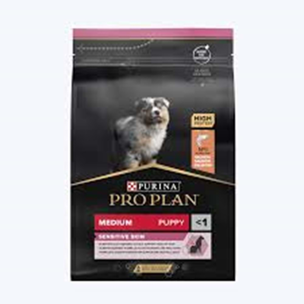 Medium Puppy Sensitive Hassas Somonlu Yavru Köpek Maması 3 kg