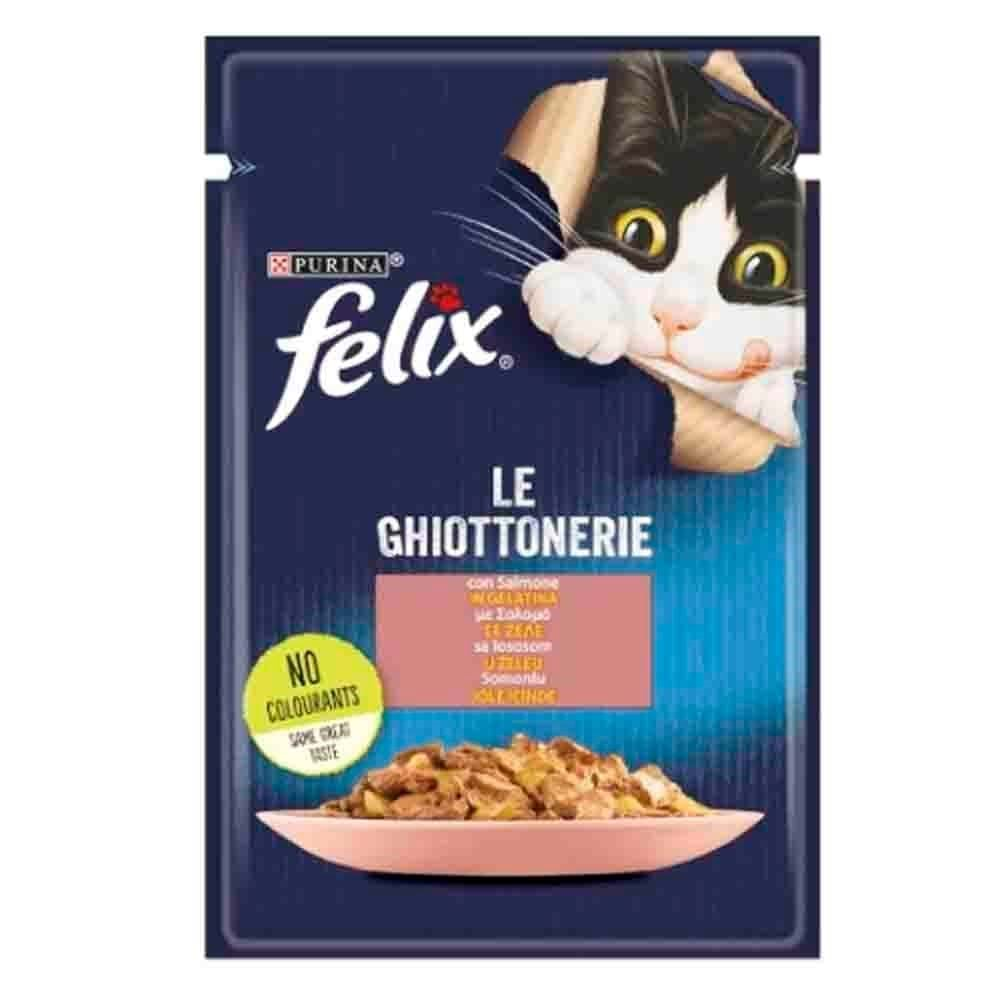 Felix Somonlu Yaş Kedi Maması 85 Gr