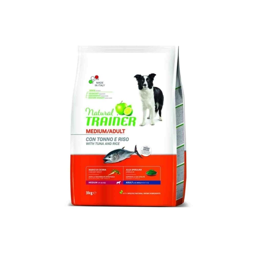 Tranier Dog Adult Medıum Tuna 3 kg