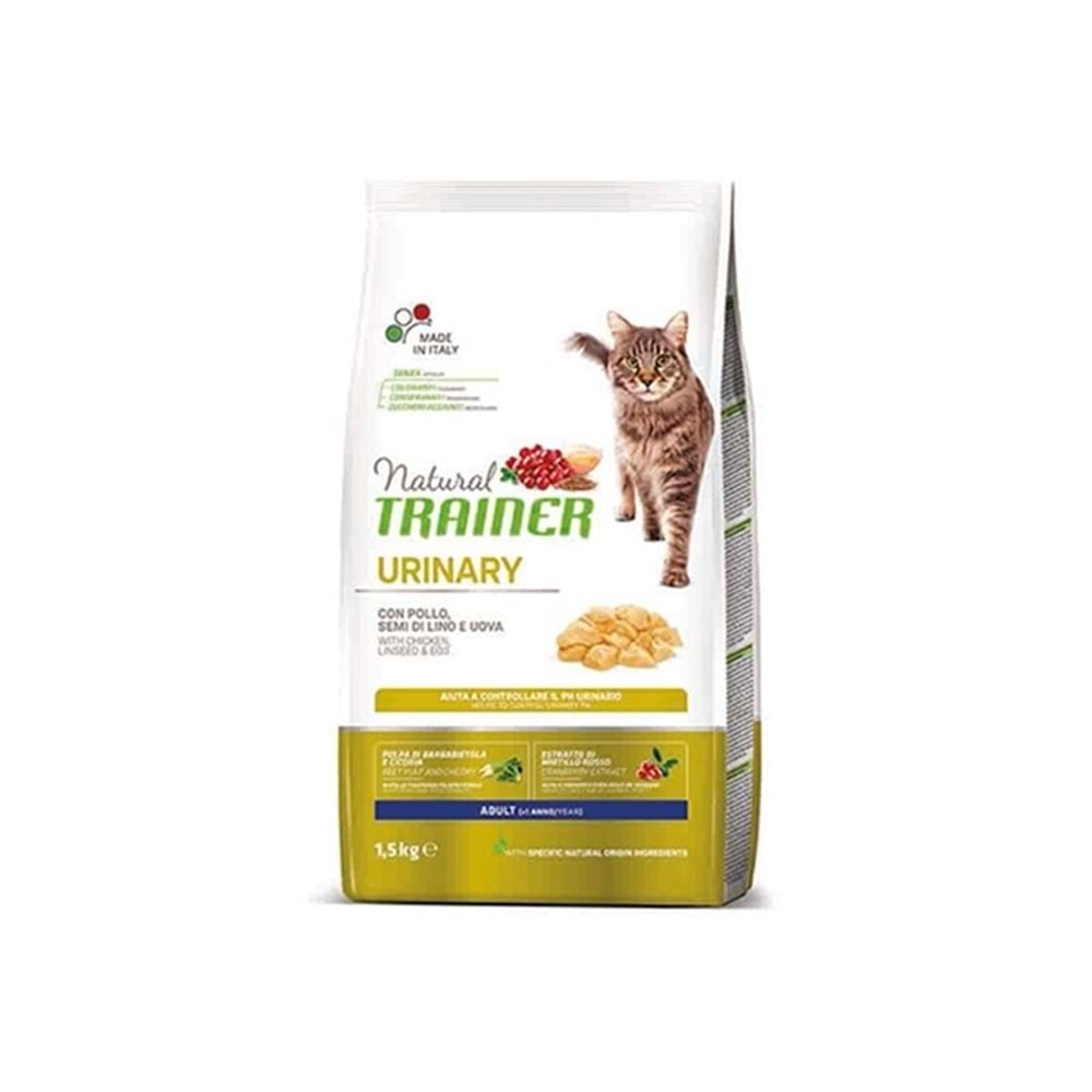 Natural Trainer Urinary Tavuklu 1.5 kg Yetişkin Kedi Maması