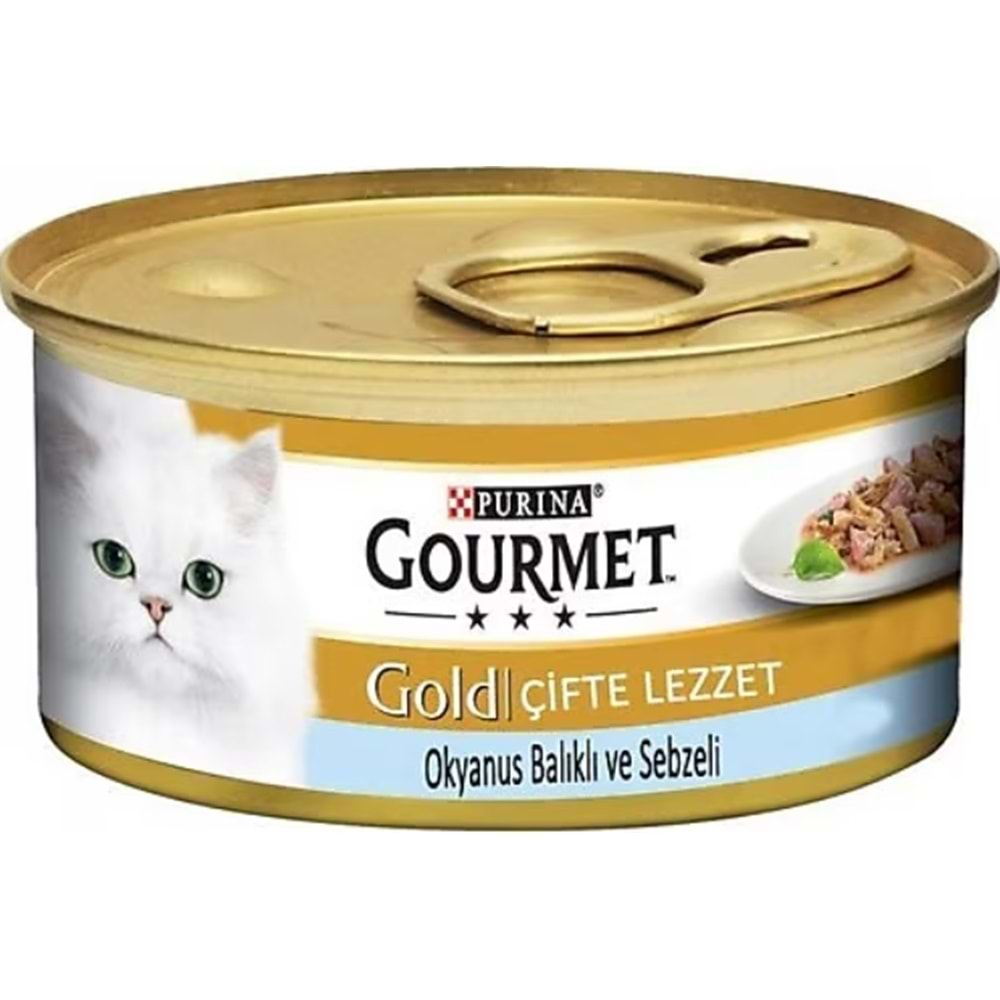 Gourmet Gold Okyanus Balıklı Ve Sebzeli 85 Gr