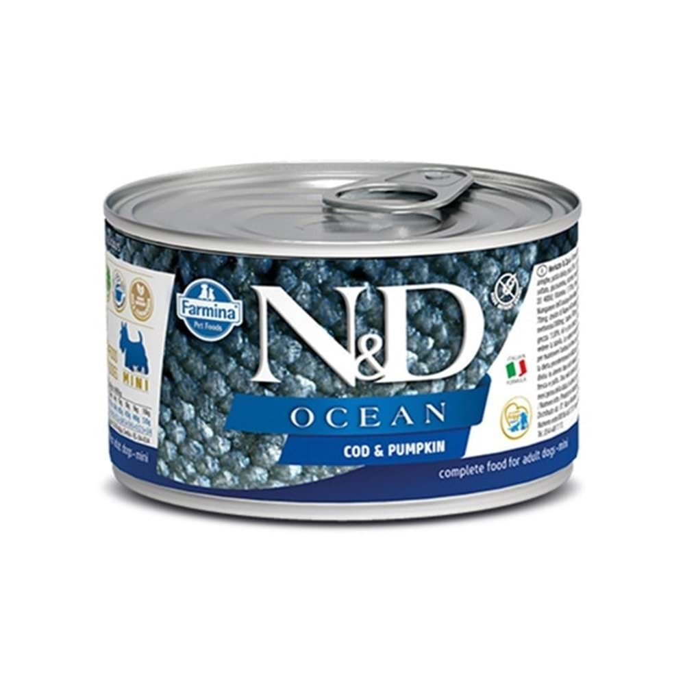 N&D Ocean Balkabaklı ve Morina Balıklı Yavru Konserve Köpek Maması