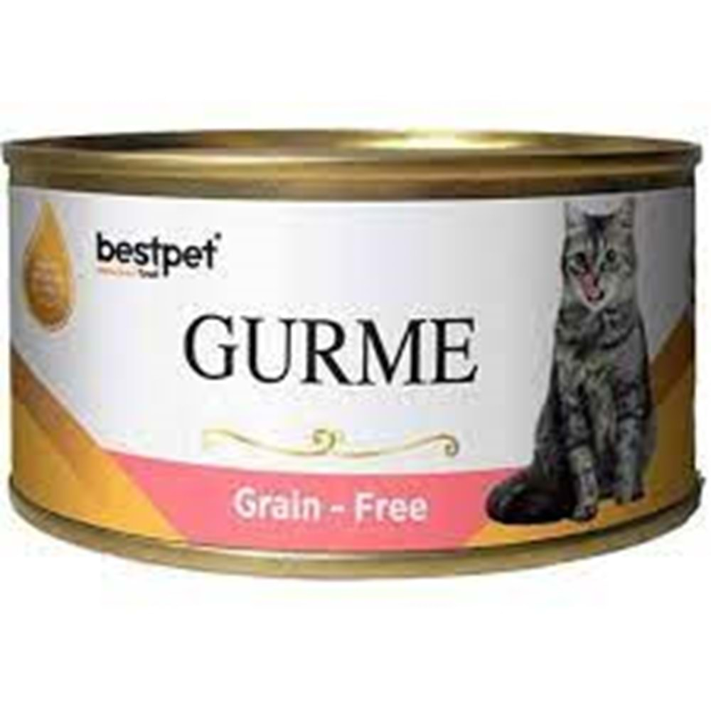 Gurme Kedi Konservesi Somonlu Sterilised 100 gr