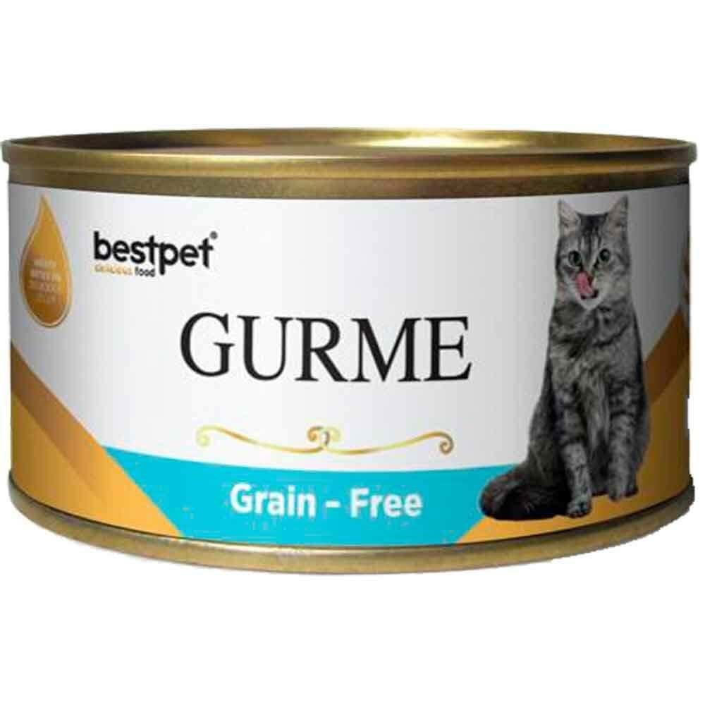 Gurme Kedi Konservesi Ton Ve Hamsi Parça Etli 100 gr