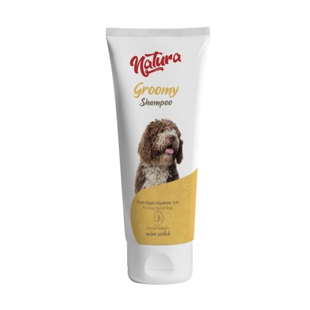 Natura Groomy Shampoo - Uzun Tüylü Köpekler İçin Şampuan 250 Ml