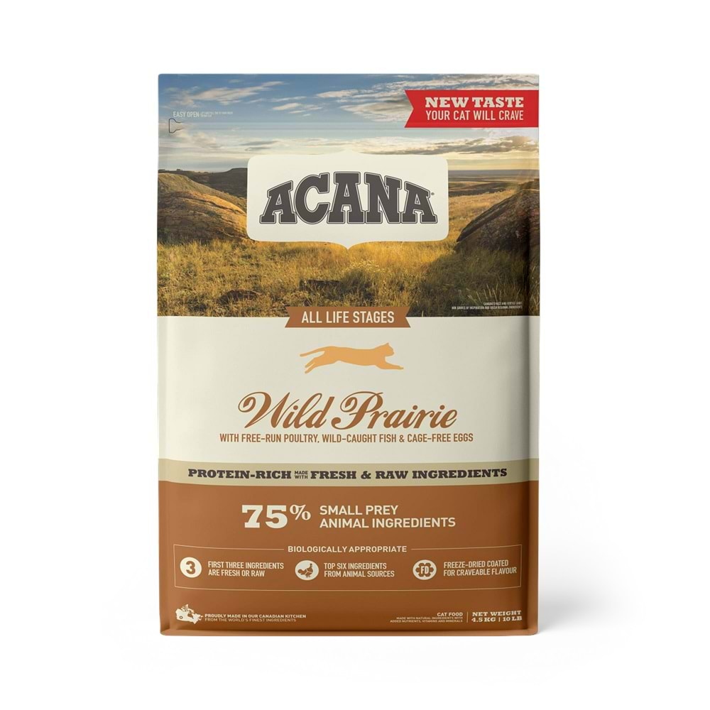 Acana Wild Prairie Tahılsız Kedi Maması 1,8 Kg