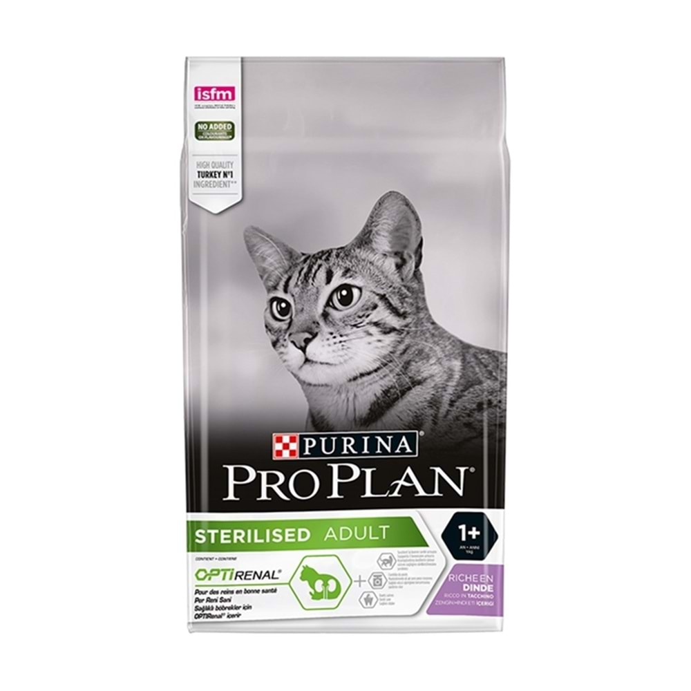 Pro Plan Sterilised Tavuklu Ve Hindili Kısırlaştırılmış Kedi Maması 3 Kg