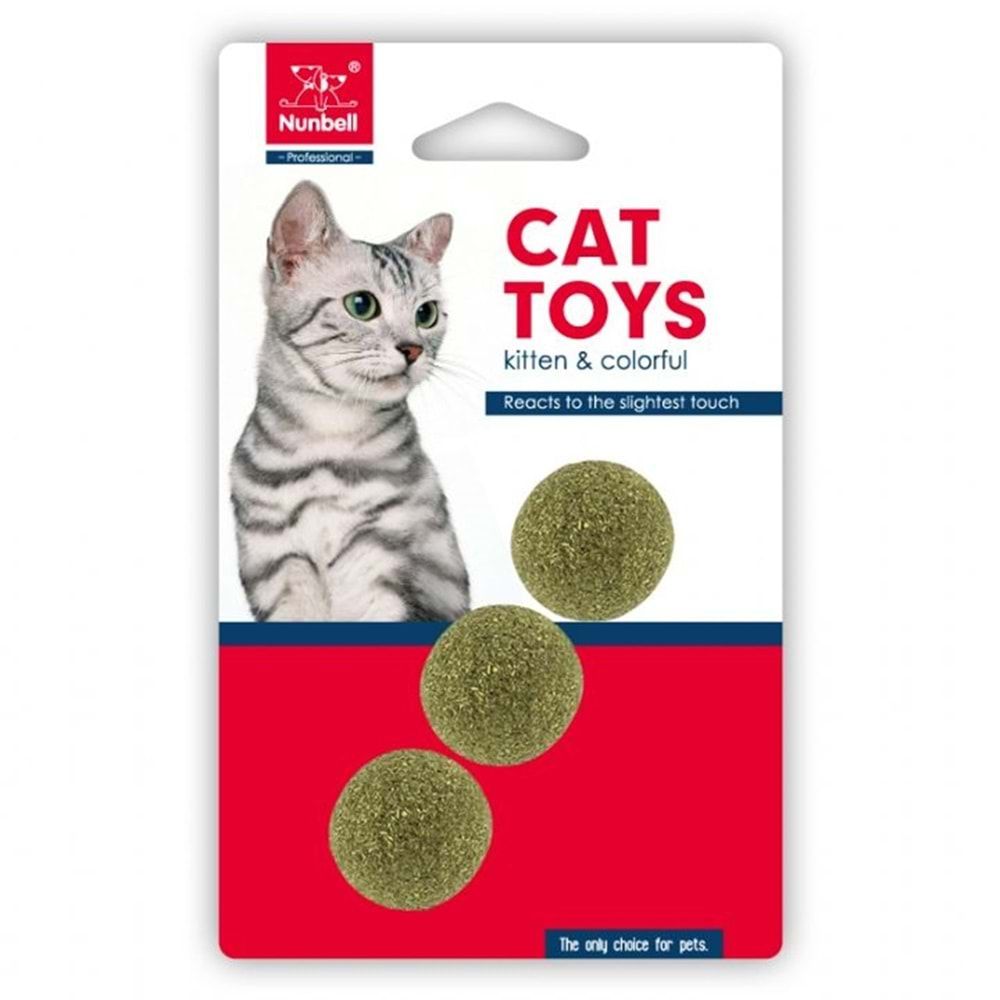 Nunbell Kedi Oyuncağı Catnip Top