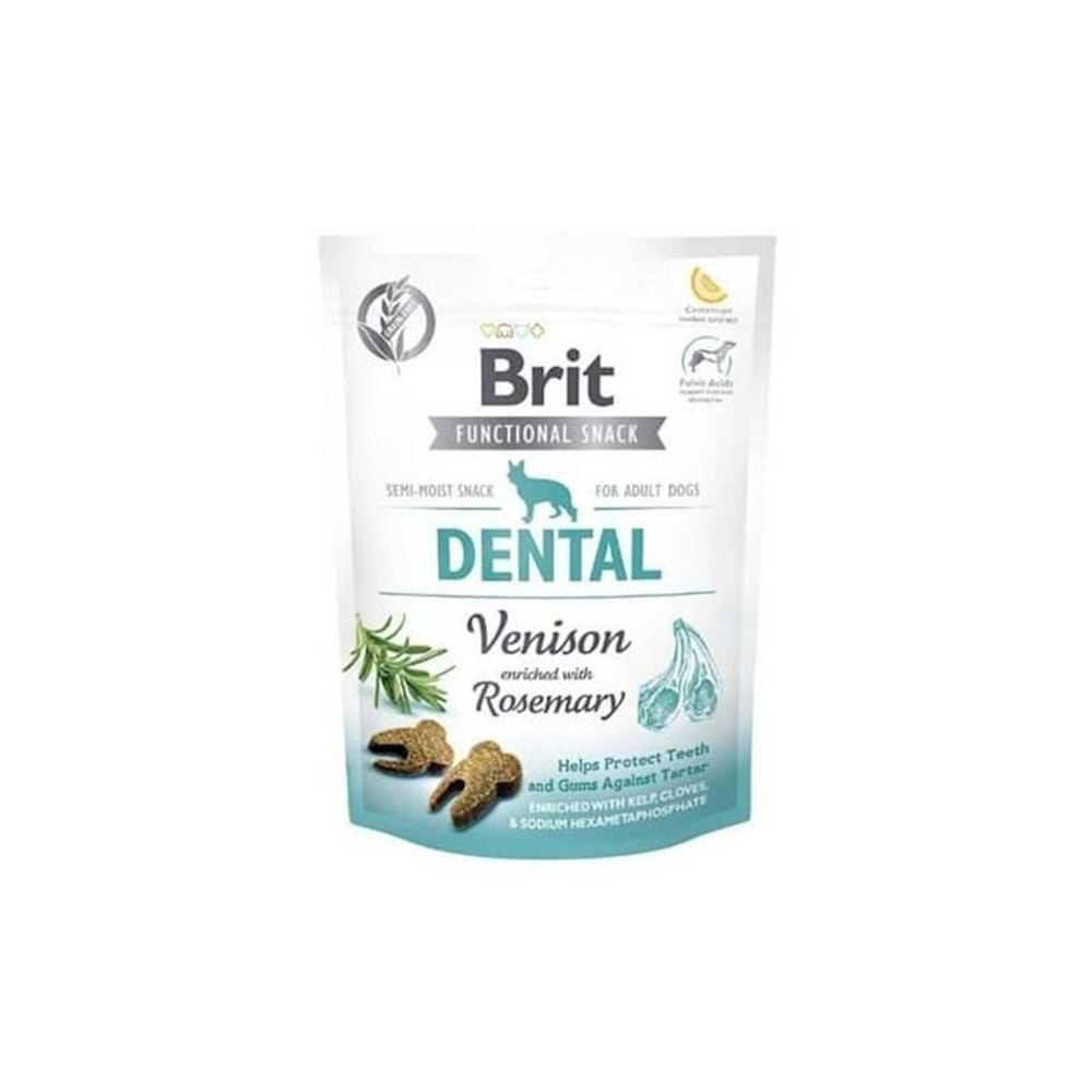 Care Functional Snack Dental Geyik Etli Ve Biberiyeli Köpek Ödül Maması 150 gr