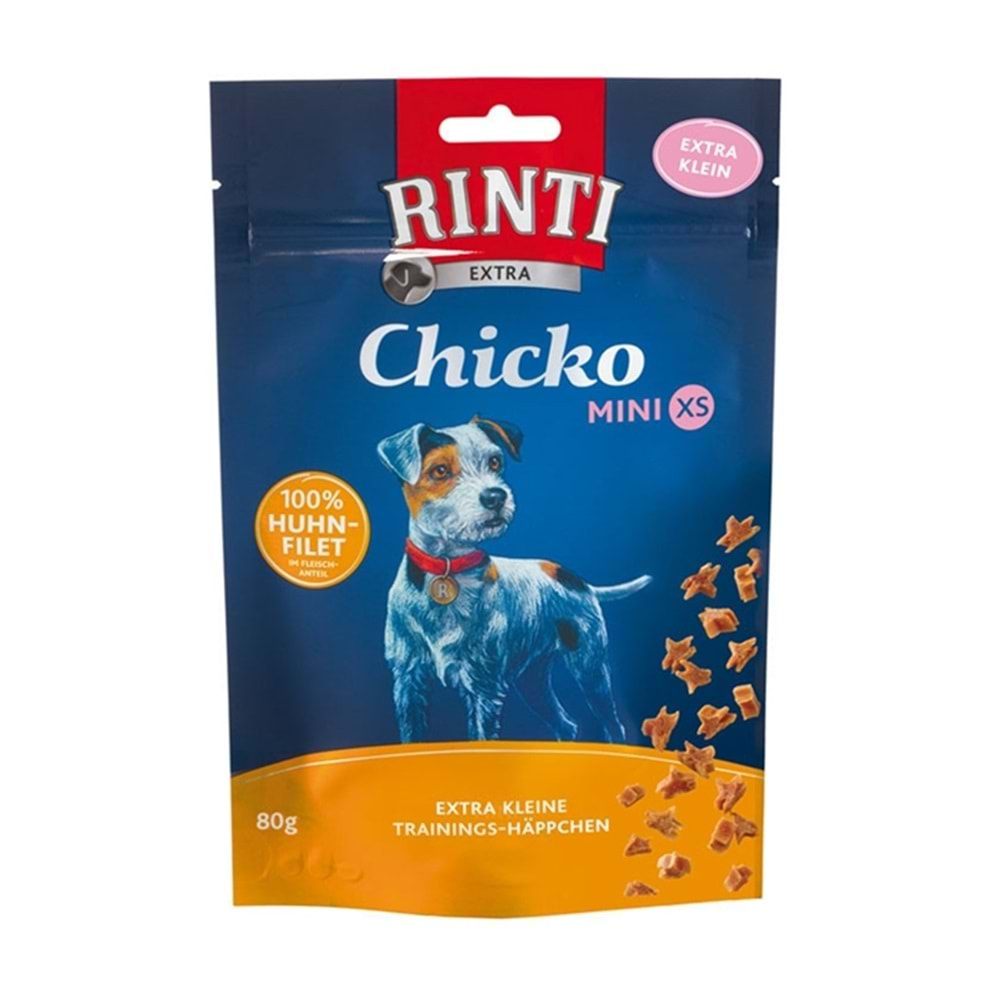 RINTI CHICKO XS MINI KÖPEK ÖDÜL MAMASI 80 GR