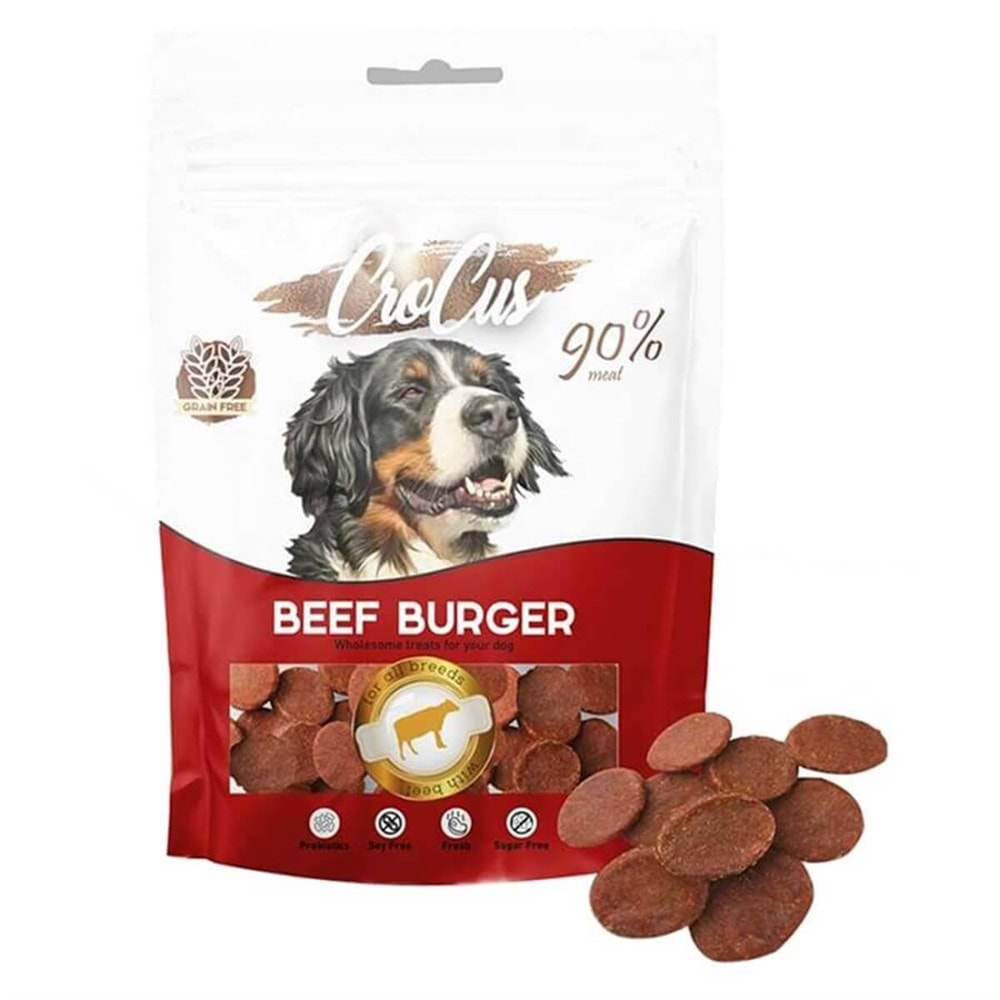 CROCUS BEEF BURGER KÖPEK ÖDÜL 80 GR