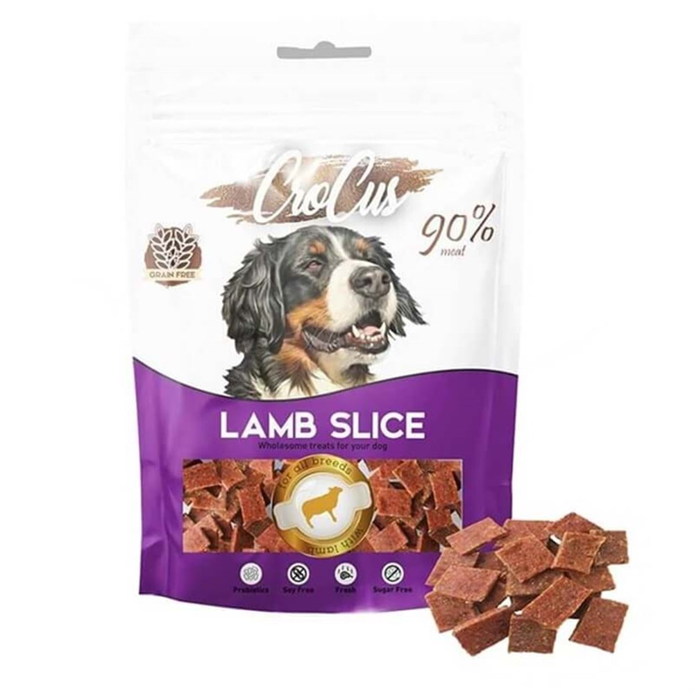 CROCUS LAMB SLICE KÖPEK ÖDÜL 80 GR