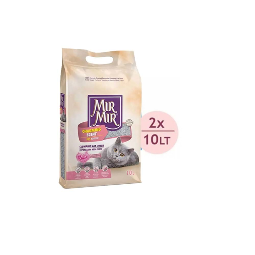 MırMır Bentonit Kedi Kumu 2 X 10 Lt 255152