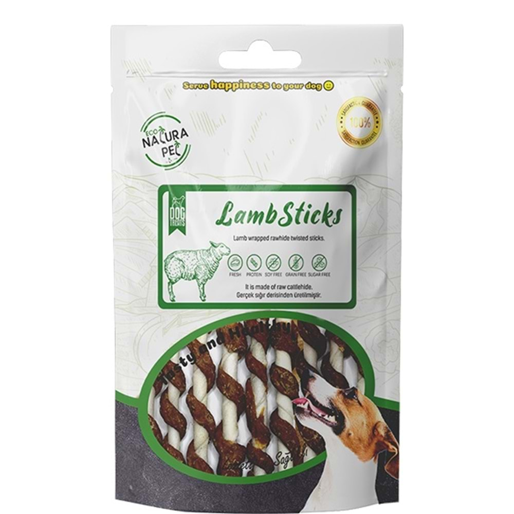 Naturalis Lamb Stick Köpek Ödül Maması 100 gr