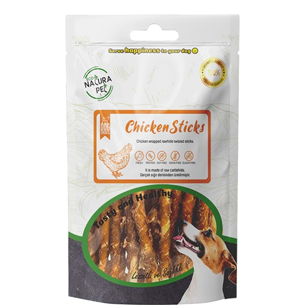 Naturapel Tavuklu Köpek Çiğneme Ödül Maması 100 gr