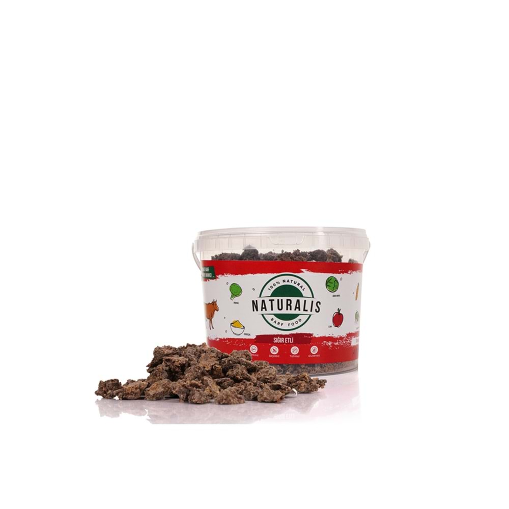 Smart Barf 100% Natural Sığır Etli Köpek Maması 0,5 Kg