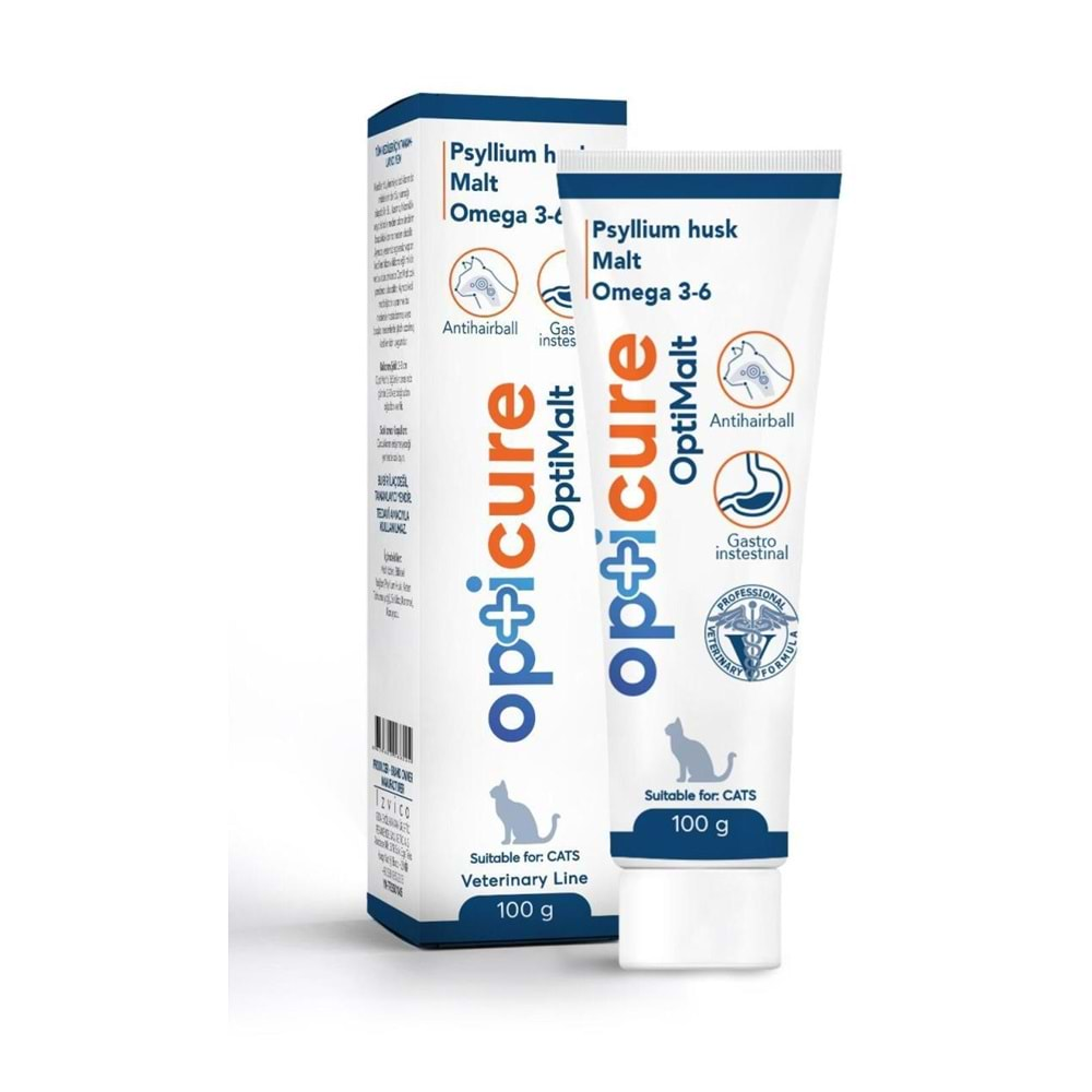 OptiCure Kedi MultiVitamin Macun 100 ml