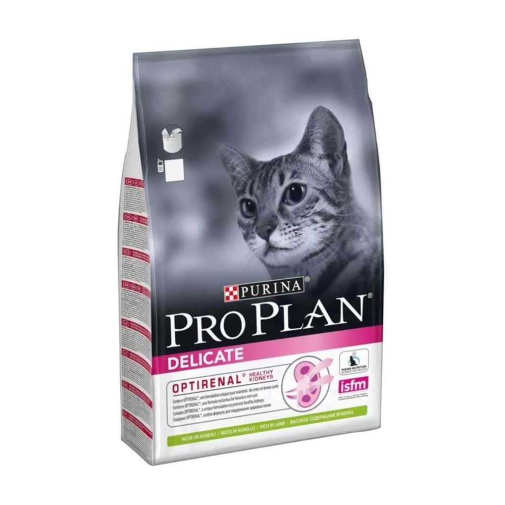 Pro Plan Yetişkin Delicate Lamb Kuzu Etli Optidigest Kedi Maması 1,5 Kg