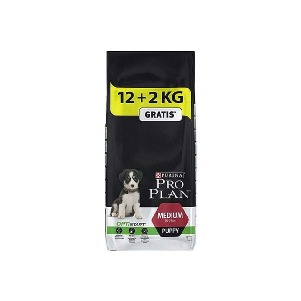 Pro Plan Medium Puppy Tavuk Etli Orta Irk Yavru Köpek Maması 12+2 Kg (14 Kg)