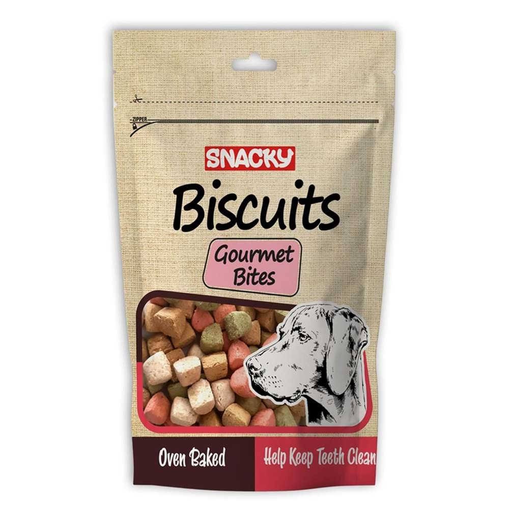 SNACKY BISCUITS GOURMET BITES 200 GR