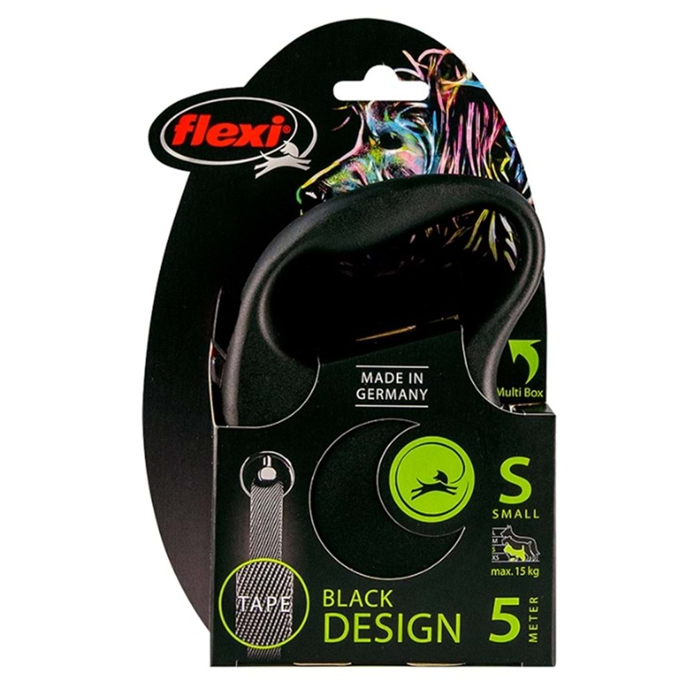 FLEXI BLACK DESING 5M ŞERİT SIYAH