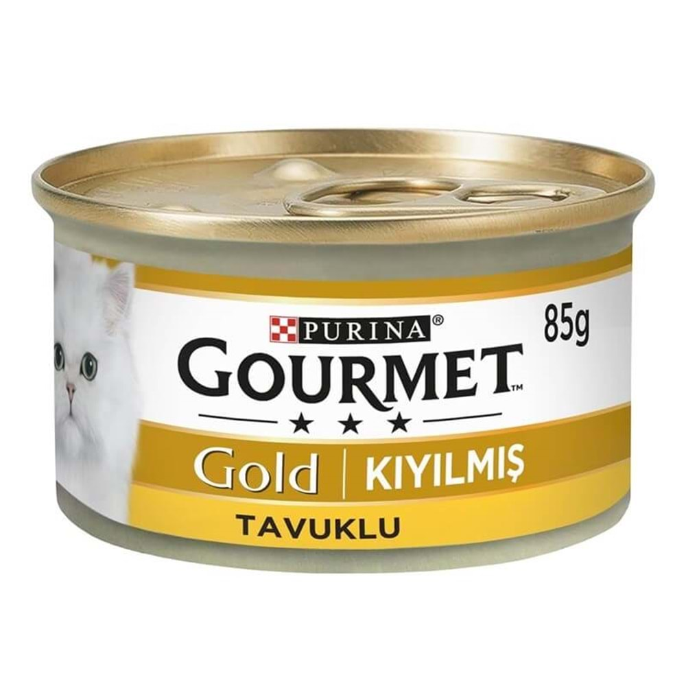 Gourmet Gold Kıyılmış Tavuklu Kedi Konservesi 85 Gr.