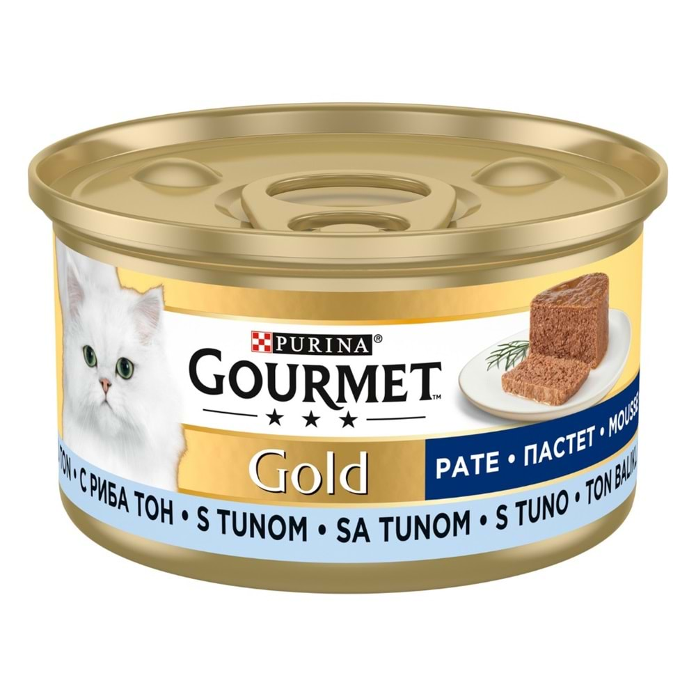 Gourmet Gold Kıyılmış Ton Balıklı Kedi Konservesi 85gr