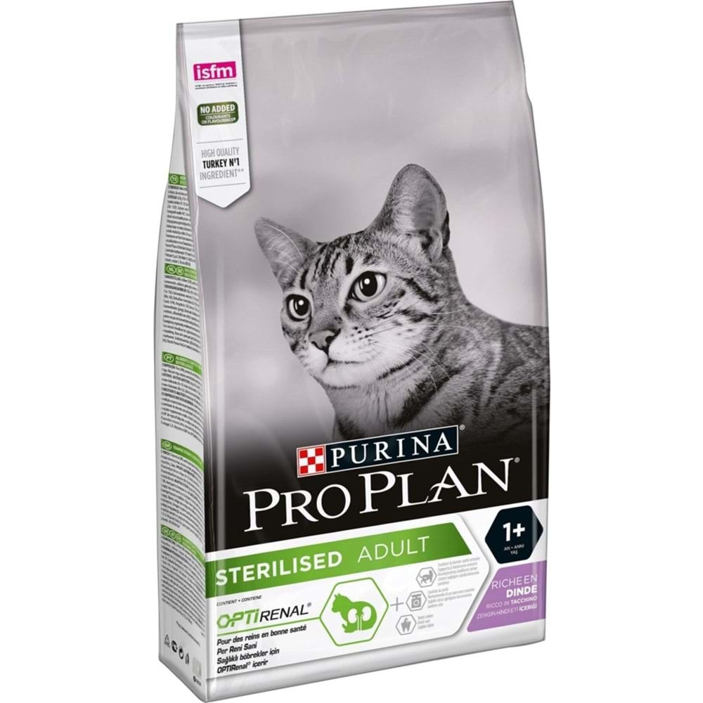 Pro Plan Pro Plan Sterilised Hindili & Tavuklu Kedi Maması 10 Kg