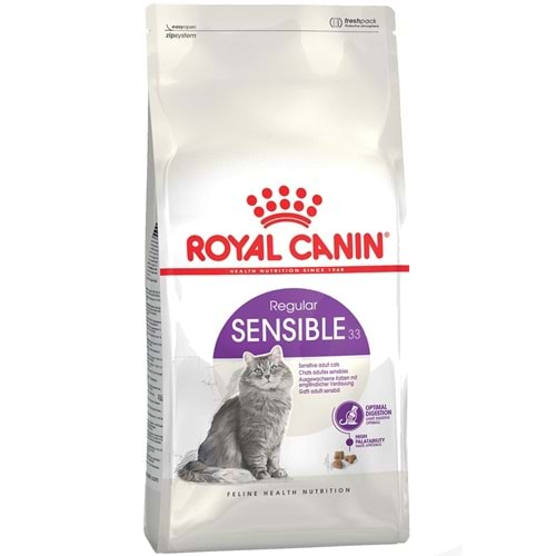 Royal Canin Sensible 33 Hassas Sindirim Sistemi olan Kediler İçin Yetişkin Kedi Maması 4kg