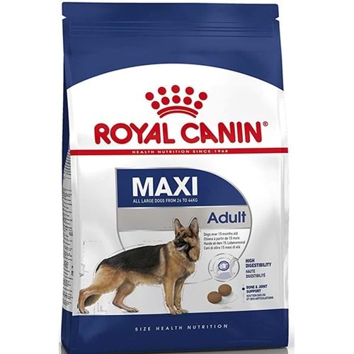 Royal Canin Maxi Adult Büyük Irk Yetişkin Köpek Maması 15kg