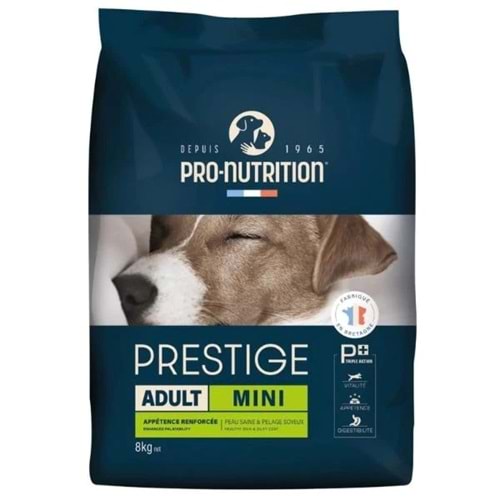 Pro Nutrition Prestige Adult Mini Yetişkin Köpek Maması 8Kg