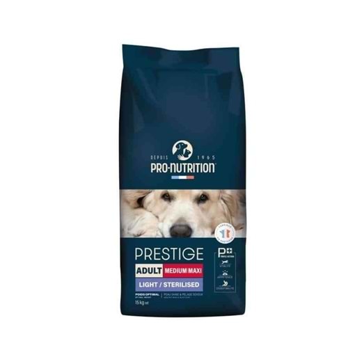 Pro Nutrition Prestige Sterilised Orta Irk Yetişkin Köpek Maması 15KG