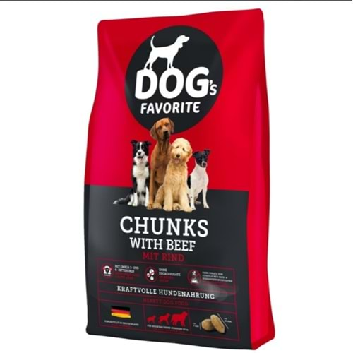 Happy Dog Dog's Favorite Biftekli 15 KG