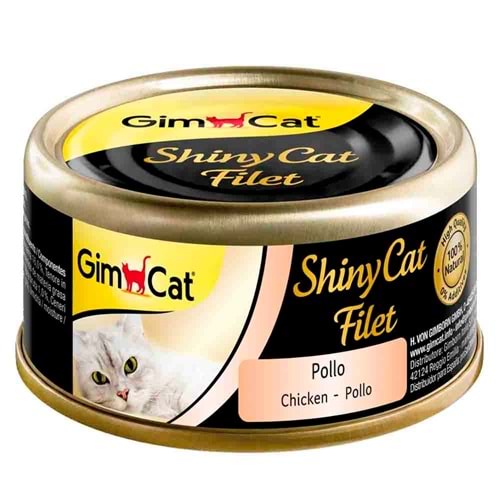 Gimcat Shinycat Fileto Tavuklu Kedi Konservesi 70 Gr