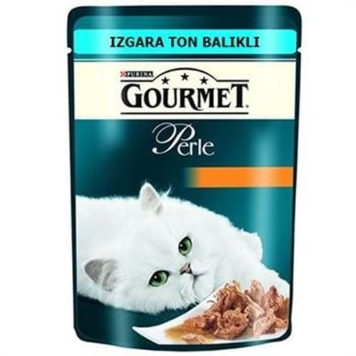 Gourmet Perle Izgara Ton Balıklı Kedi Konservesi 85Gr