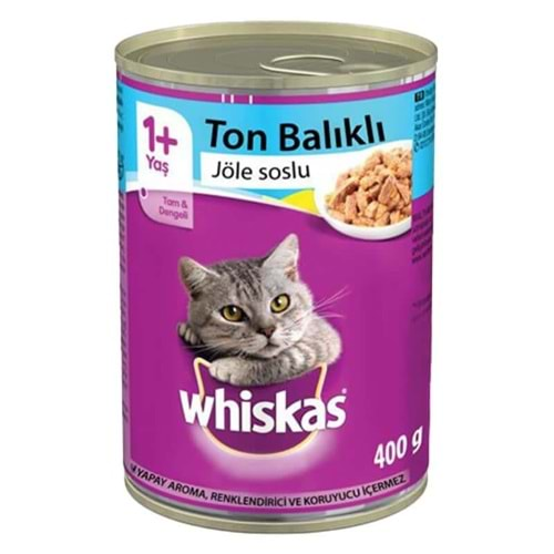 Whiskas Ton Balıklı Yetişkin Kedi Konservesi 400 Gr