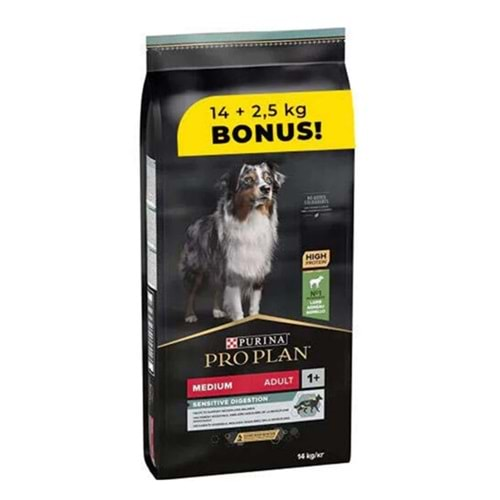 Pro Plan Kuzu Etli Yetişkin Kuru Köpek Maması 14+2kg