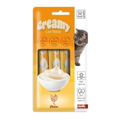 M-Pets Tavuklu Kedi Ödülü 15gr 4lü