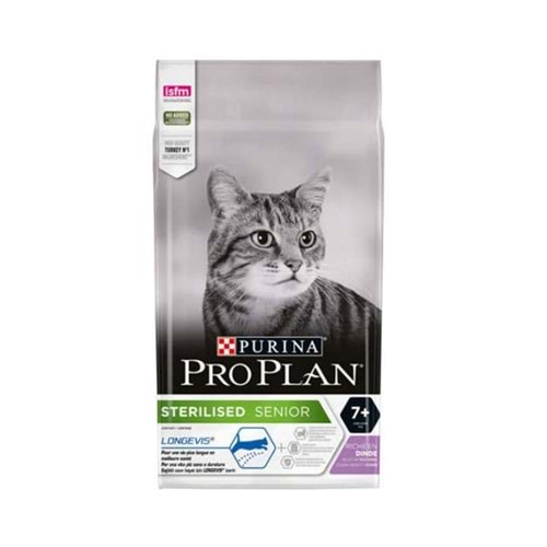 Pro Plan Sterilised 7+ Yasli Kedi Maması 3 Kg