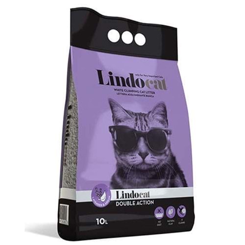 Lindo Cat Lavantalı İnce Taneli 10 lt Kedi Kumu