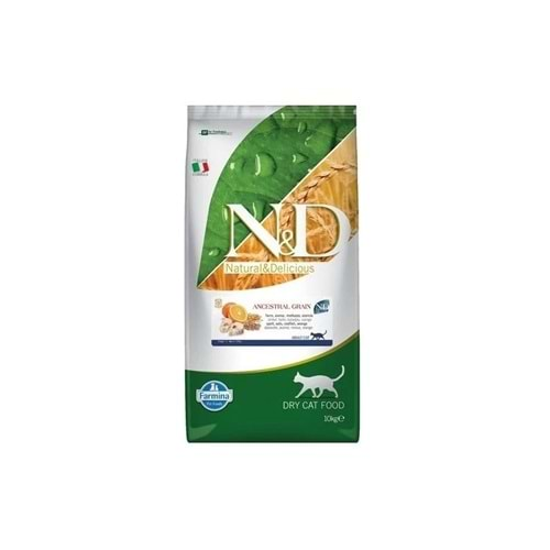 N&D Ocean Ancestral Balık Etli Kedi Maması 10 kg