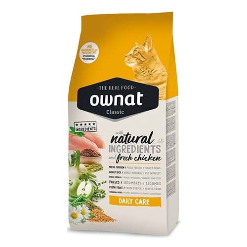 Ownat Daily Care Tavuklu 4 kg Yetişkin Kedi Maması