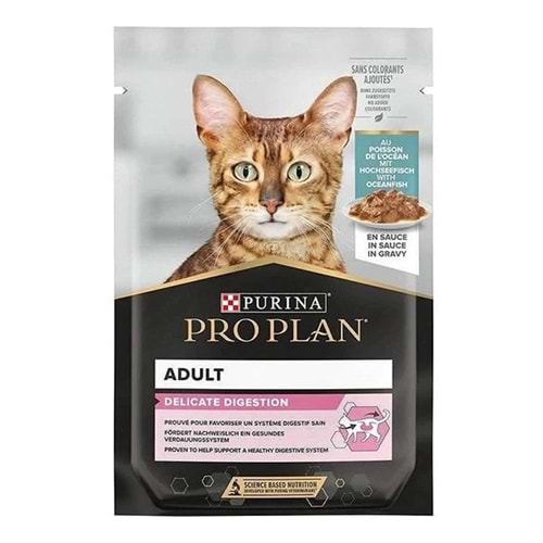 Pro Plan Pouch Okyanus Balıklı Yetişkin Kedi Konservesi 85gr